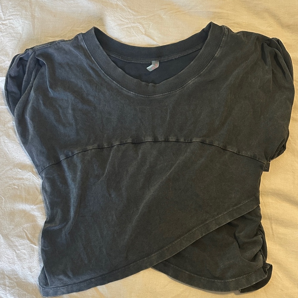 FP Movement by Free People Charcoal Layered Top and pants to match